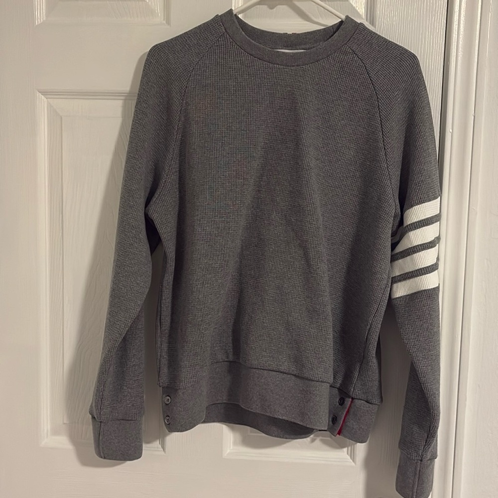 Thom Browne Charcoal Sweatshirt Size 2 (Small)